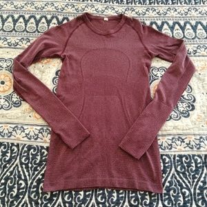 Lululemon Swiftly Tech long sleeve shirt